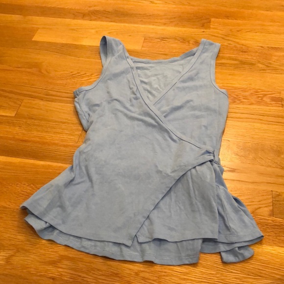 🎉HP🎉 Ett Twa Blue Tie Tank - Picture 4 of 5